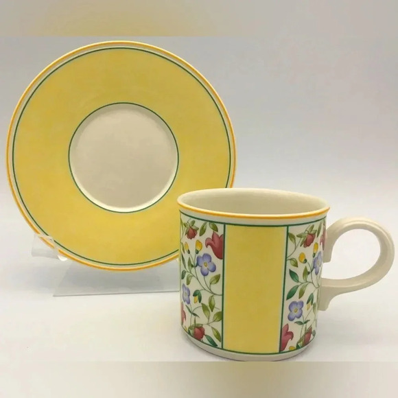 Villeroy & Boch Other - VILLEROY & BOCH Virginia Flat Cup & Saucer Set